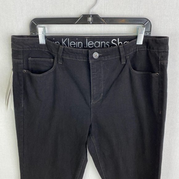 CALVIN KLEIN Jeans Shape Black Jean NWT - Picture 5 of 8